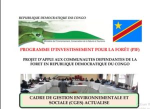 Cadre De Gestion Environnementale Et Sociale Cges Projet D Appui